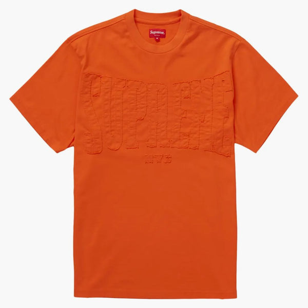 Supreme cutout logo S/s top orange