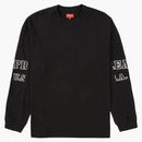 Supreme Cutout Sleeves L/s Top Black