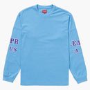 Supreme Cutout Sleeves L/s Top Blue