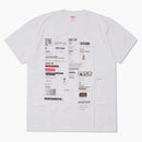 Supreme cutouts tea white white