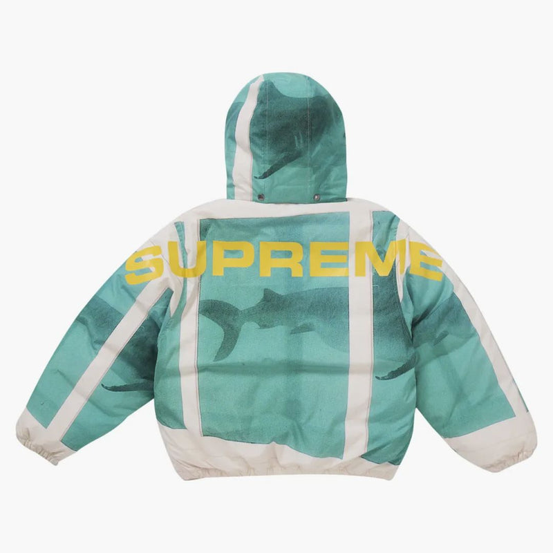 Supremo Damien Hirst Down Buffer Jacket White