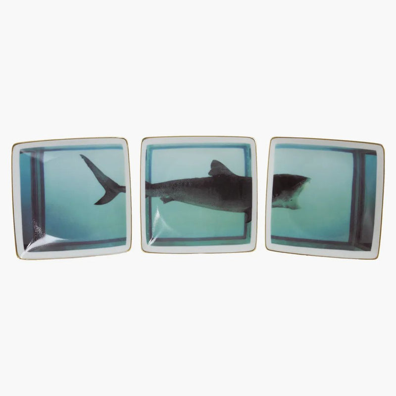 Nejvyšší Damien Hirst Rosenthal Tray (sada 3) Multicolor