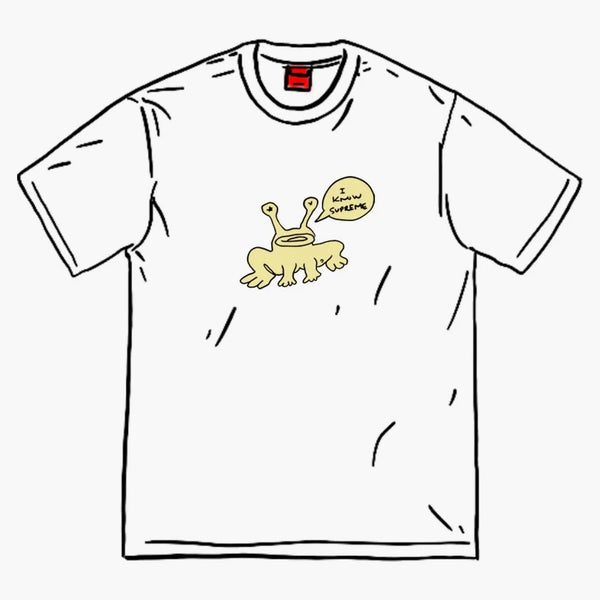 Supreme Daniel Johnston Frog Tee White
