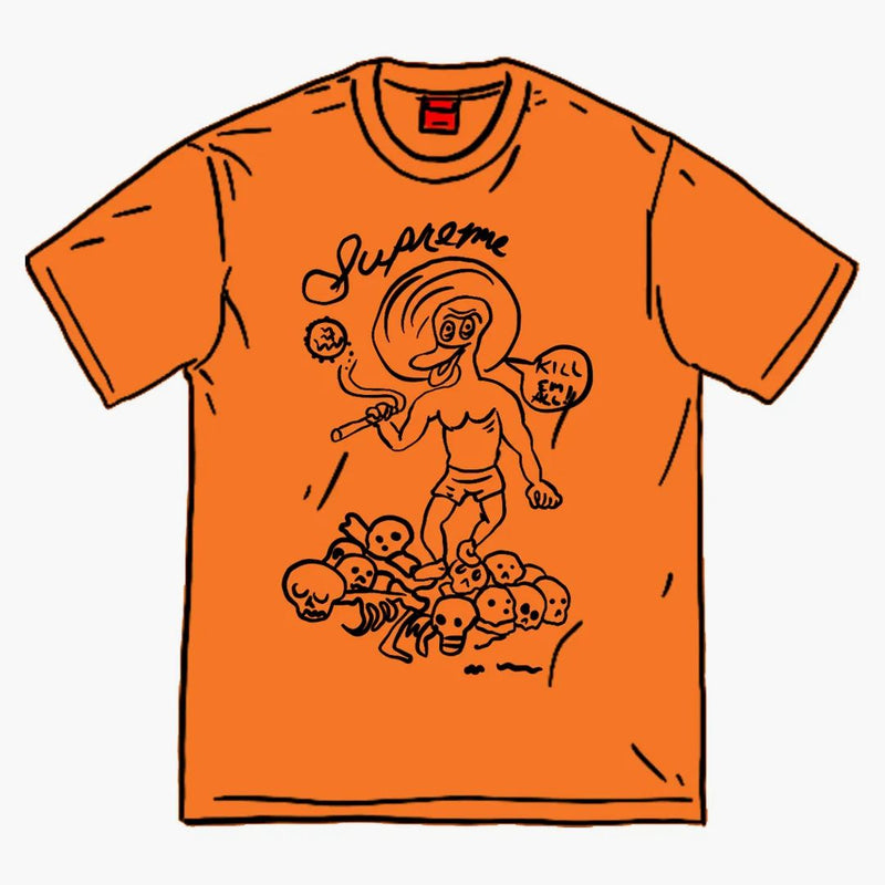 Supreme Daniel Johnston Kill em all tea orange