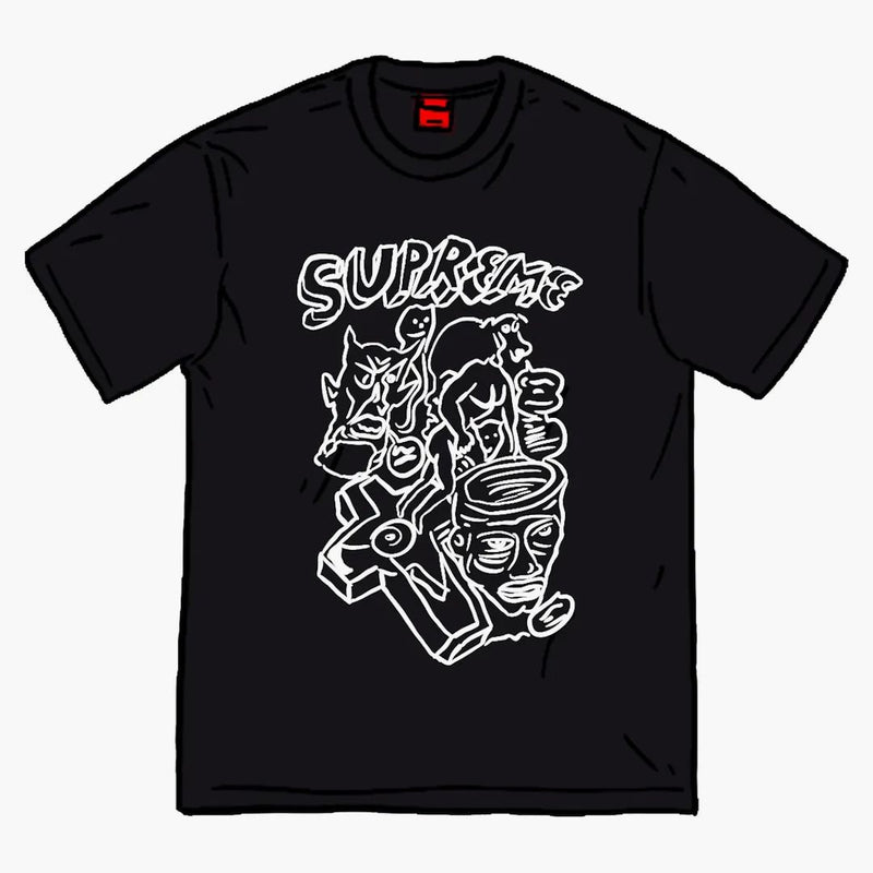 Supreme Daniel Johnston Tee Black
