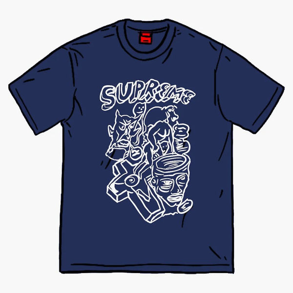 Supreme Daniel Johnston Tea Navy