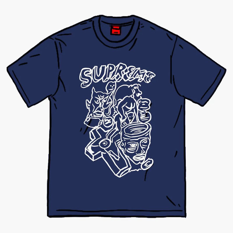 Supreme Daniel Johnston Tea Navy