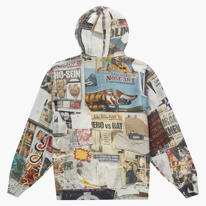 Supreme Dash's Wall Hooded Sweatshirt Dashs Wall