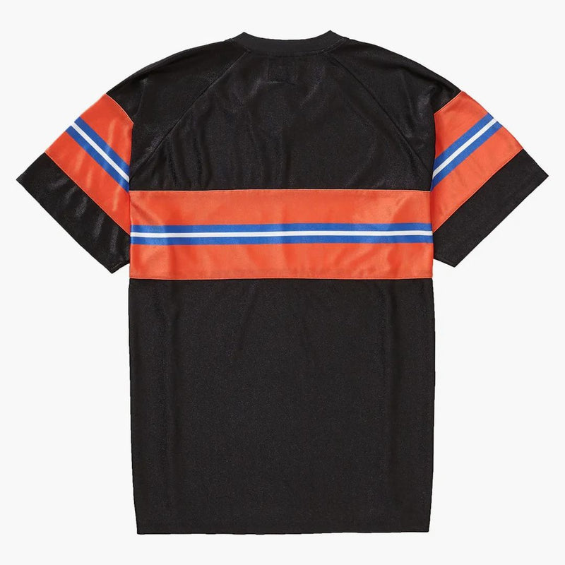 Nejvyšší oslnivý pruh hrudníku S/S Top Black
