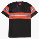 Supreme dazzle chest stripe s/s top black