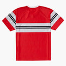 Nejvyšší oslnivý pruh hrudníku S/S Top Red