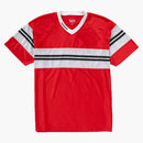 Nejvyšší oslnivý pruh hrudníku S/S Top Red