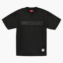 Supreme dazzle mesh s/s top black