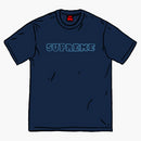 Supreme Dazzle Mesh S/s Top Navy