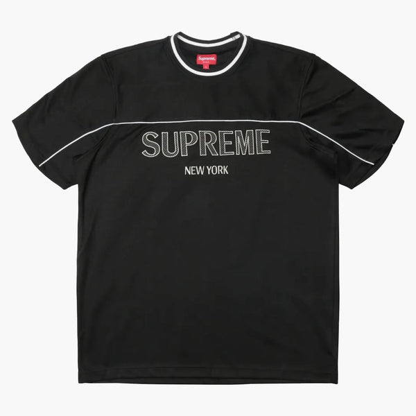 Supreme Dazzle Warm Up Top Black