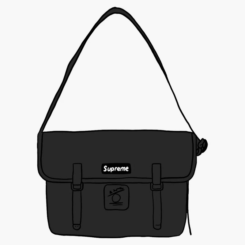 Supreme de Martini Messenger Black