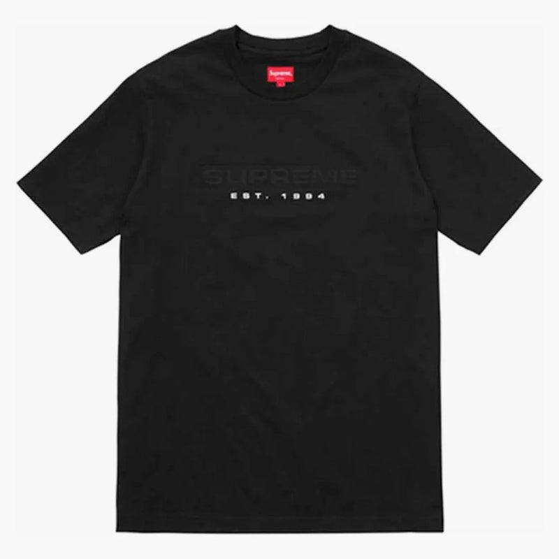 Supreme Debossed Tea Black