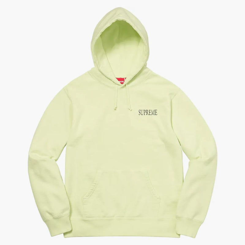 Nejvyšší pokles mikiny s kapucí bledé vápno