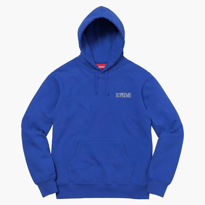 Supreme Decline Hooded Sweatshirt Royal
