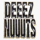 Supreme deeez nuuuts black pin gold