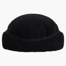 Supreme Deep Pile Earflap Camp Cap Black