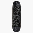 Supreme Delta Logo Skateboard Deck Black