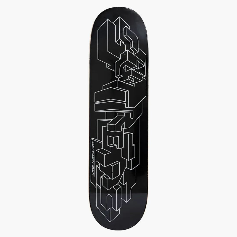 Nejvyšší delta logo skateboard balíček černá