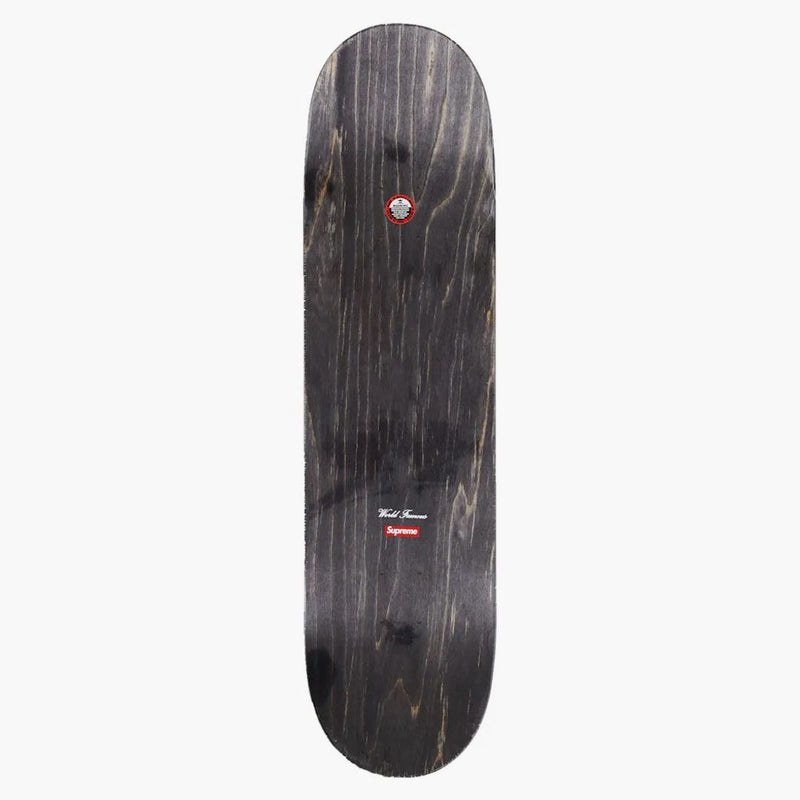 Nejvyšší delta logo skateboard paluba purpurová