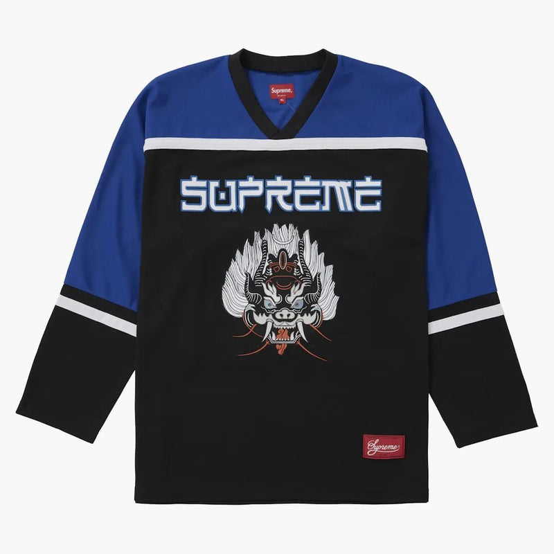 Nejvyšší démon hokejový dres černé