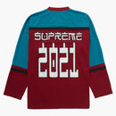 Supreme demon hockey jersey cardinal