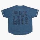 Supreme Denim Baseball Jersey Blue