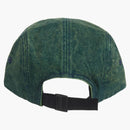 Supreme Denim Camp Cap (SS23) Overdyed Green