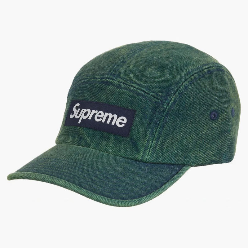 Nejvyšší džínovina Camp Cap (SS23) Overdyed Green