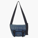 Supreme Denim Messenger Bag Washed Indigo
