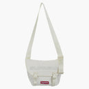 Supreme Denim Messenger Bag White