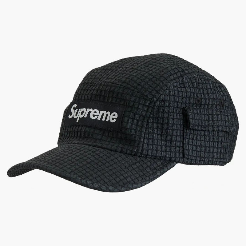 Supremo Denim Ripstop Camp Cap Black