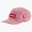 Supreme Denim Ripstop Camp Cap Red