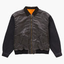 Supreme Denim Sleeve Ma-1 Black