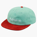 Supreme Denim Suede Compact Logo 6-panel Mint