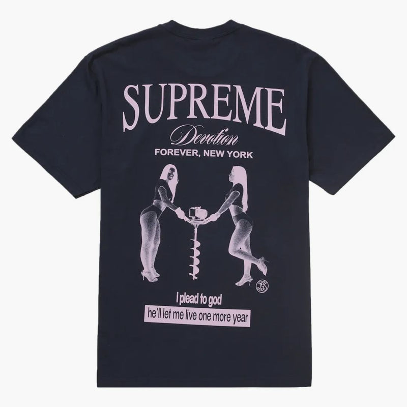 Supreme Devotion Tee Navy