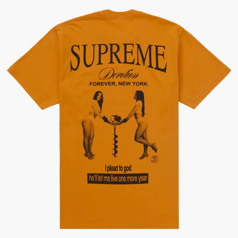 Supreme Devotion Tee Orange