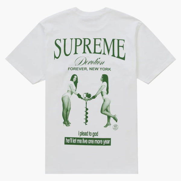 Supreme Devotion Tee White