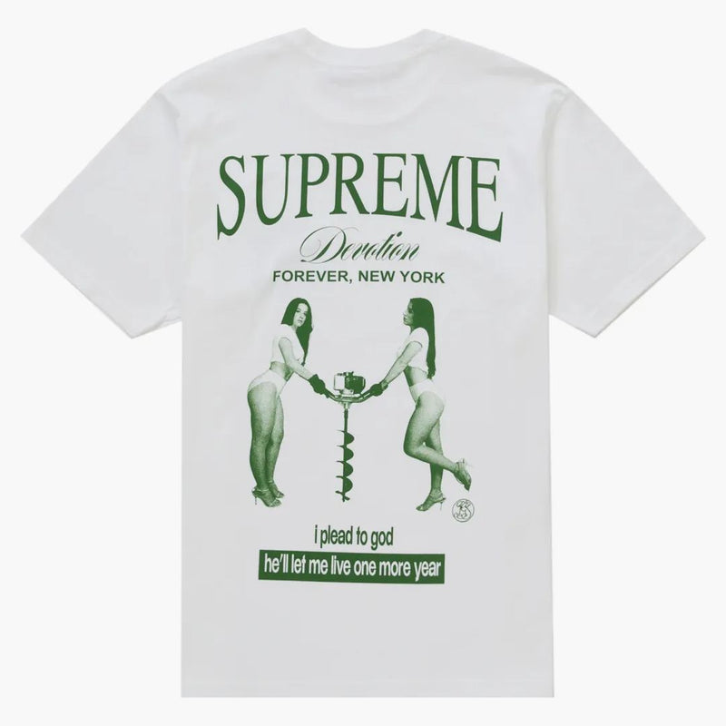Supreme Devotion Tee White