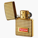 Supreme Diamond Cut Zippo Gold