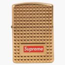 Supreme Diamond Cut Zippo Gold