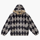 Supreme Diamond Faux for Jacket Gray