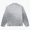 Supreme Diamond Plate Work Jacket White