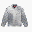Supreme Diamond Plate Work Jacket White