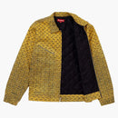 Supreme Diamond Plate Work Jacket Yellow