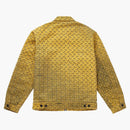 Supreme Diamond Plate Work Jacket Yellow